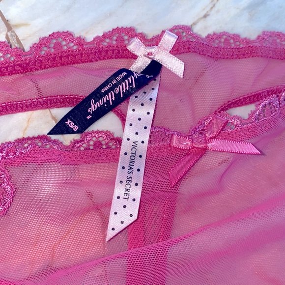 Victoria Secret "Sexy little things" Pink  XS/S - Picture 3 of 7